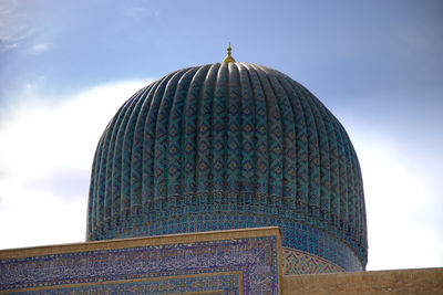 Low angle view of building against sky