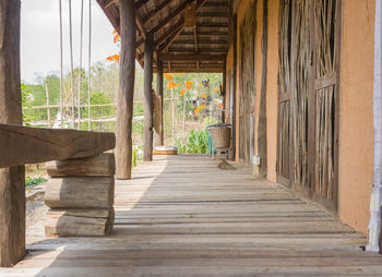 Corridor of building