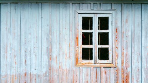 Full frame shot of window