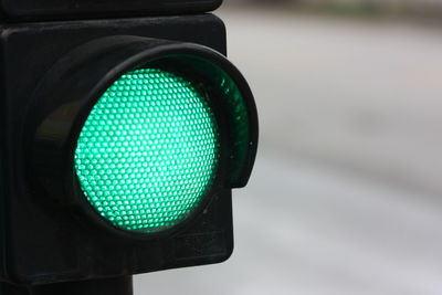 Close-up of road sign