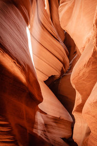 View of rock formation