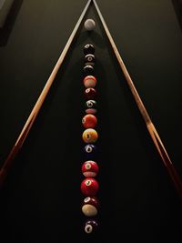 Close up of electric lamp