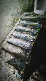 Staircase of old building