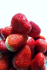 Close-up of strawberries