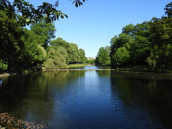 Scenic view of lake