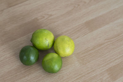 Close-up of fruits on table