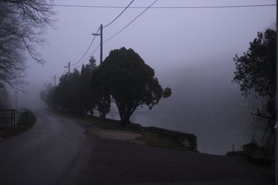 Electricity pylon against sky