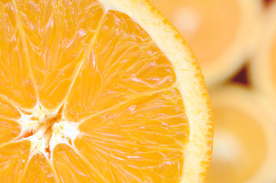 Close-up of orange slices