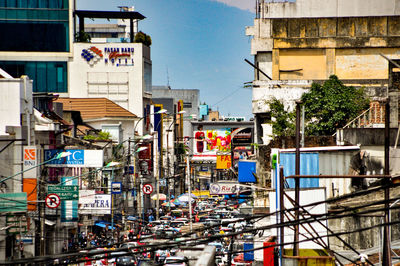 Buildings in city