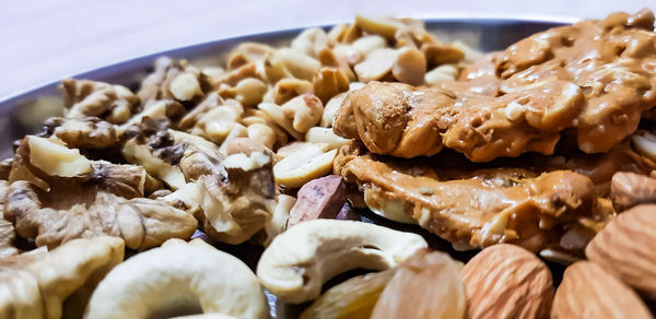 Close-up of food in plate