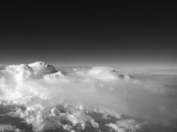 Low angle view of clouds in sky