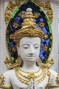 Close-up of buddha statue