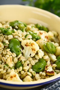 Close-up of salad in bowl