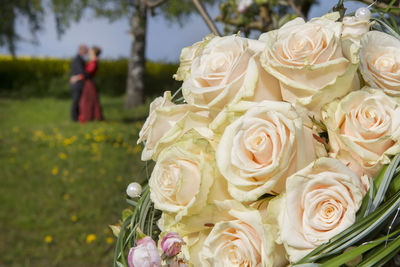 Close-up of flower bouquet