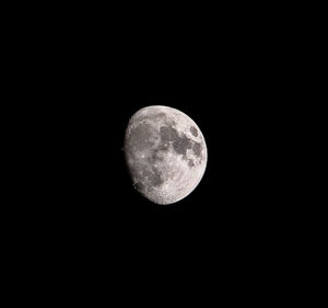 Close-up of moon at night