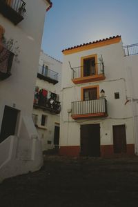 Houses against sky