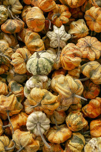 Full frame shot of onions for sale at market stall