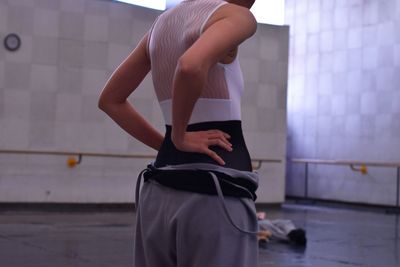 Close-up of young woman