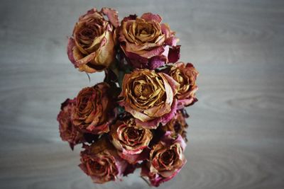 Close-up of rose bouquet