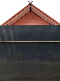 Low angle view of building against sky