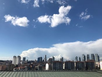 Cityscape against sky