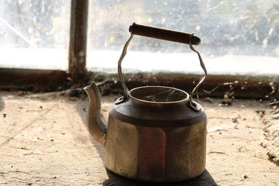 Close-up of drink on table