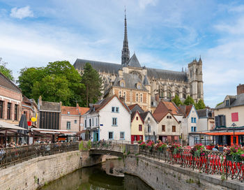 Impression of amiens, a city and commune in northern france