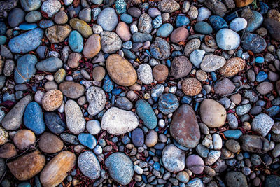 Full frame shot of stones