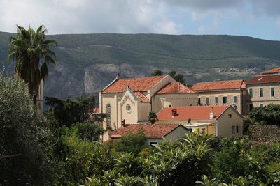 Houses in town