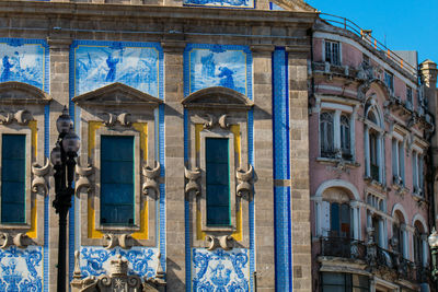 Low angle view of historical building