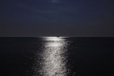 Scenic view of calm sea against sky