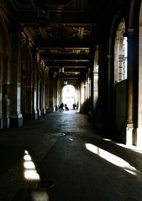 Corridor of building