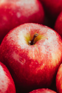 Shot of apples for sale