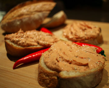 Close-up of food
