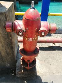 Close-up of fire hydrant