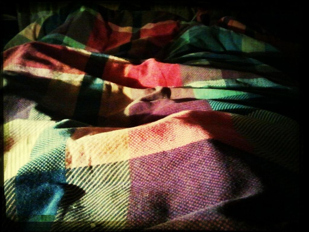 indoors, fabric, textile, close-up, bed, auto post production filter, pattern, home interior, no people, design, transfer print, sheet, high angle view, blanket, full frame, striped, clothing, softness, sofa, backgrounds