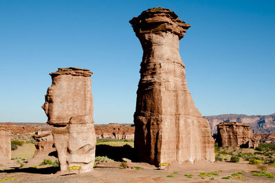 View of old ruins