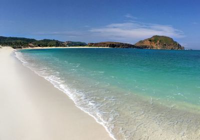 Scenic view of beach