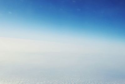 Scenic view of clear blue sky