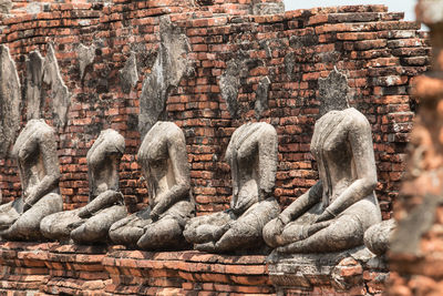 Statue of buddha in temple