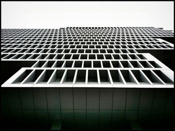 Architectural detail of modern building