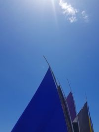 Low angle view of building against sky