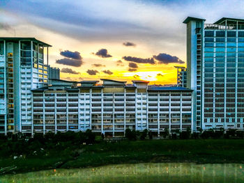 View of buildings against sky