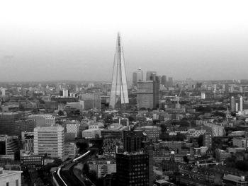 Aerial view of a city