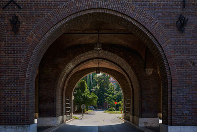 Interior of historic building