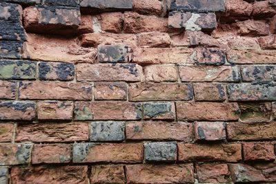 Full frame shot of brick wall