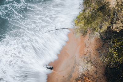 Panoramic aerial view from beach kemaman