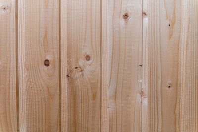 Full frame shot of wooden wall