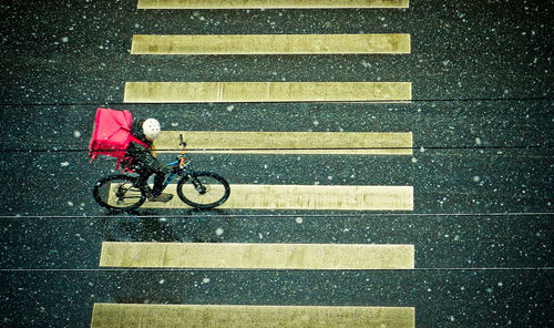 Bicycle on street