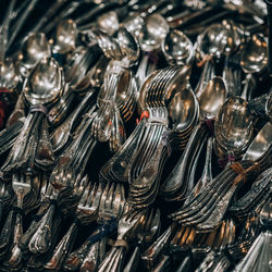 Full frame shot of market stall